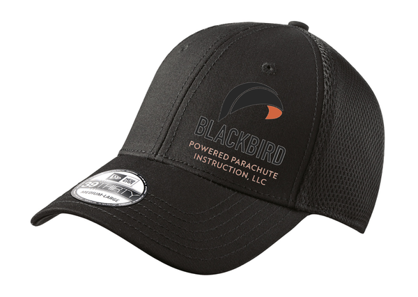 Blackbird Printed Black Fitted Hat