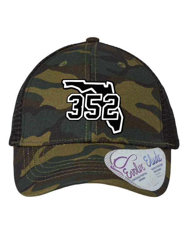 352 Elite Embroidered Ladies Trucker Hats