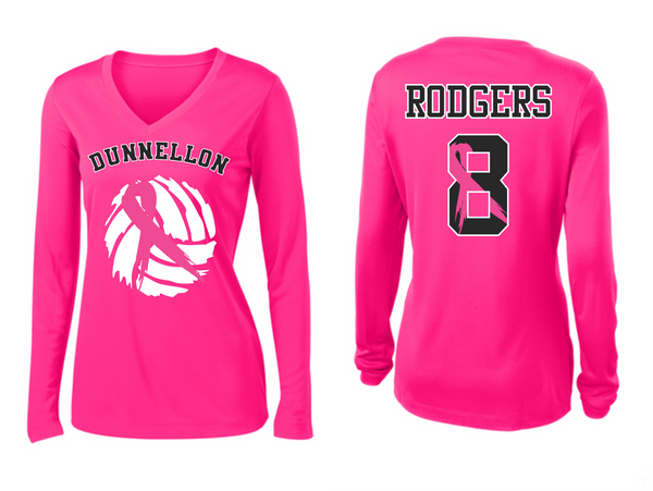 DHS Parent Volleyball Breast Cancer Customizable