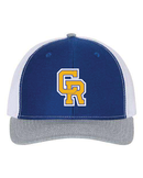 Crystal River High Baseball Embroidered Snapback