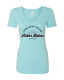 Arbor Lakes Retro Women's V-Neck