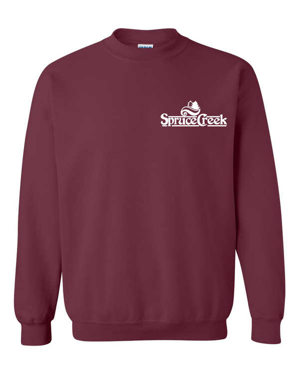 Spruce Creek Crew Cut Sweatshirt Embroidered