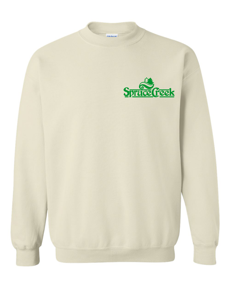 Spruce Creek Crew Cut Sweatshirt Embroidered