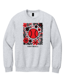 DHS Softball Flowers Sweatshirt 18000