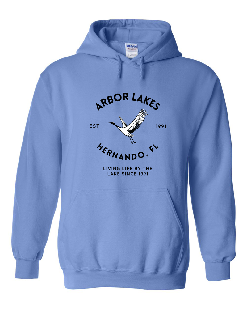 Arbor Lakes Crane Est 1991 Hoodie