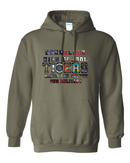 DHS Football Military Hoodie 18500
