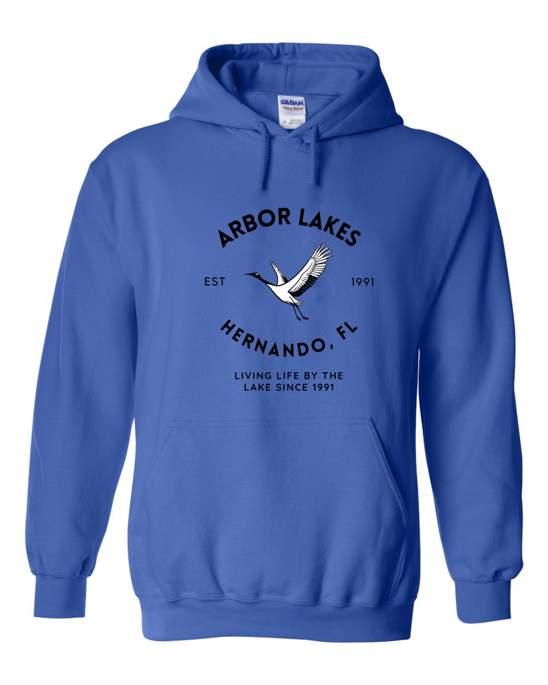 Arbor Lakes Crane Est 1991 Hoodie