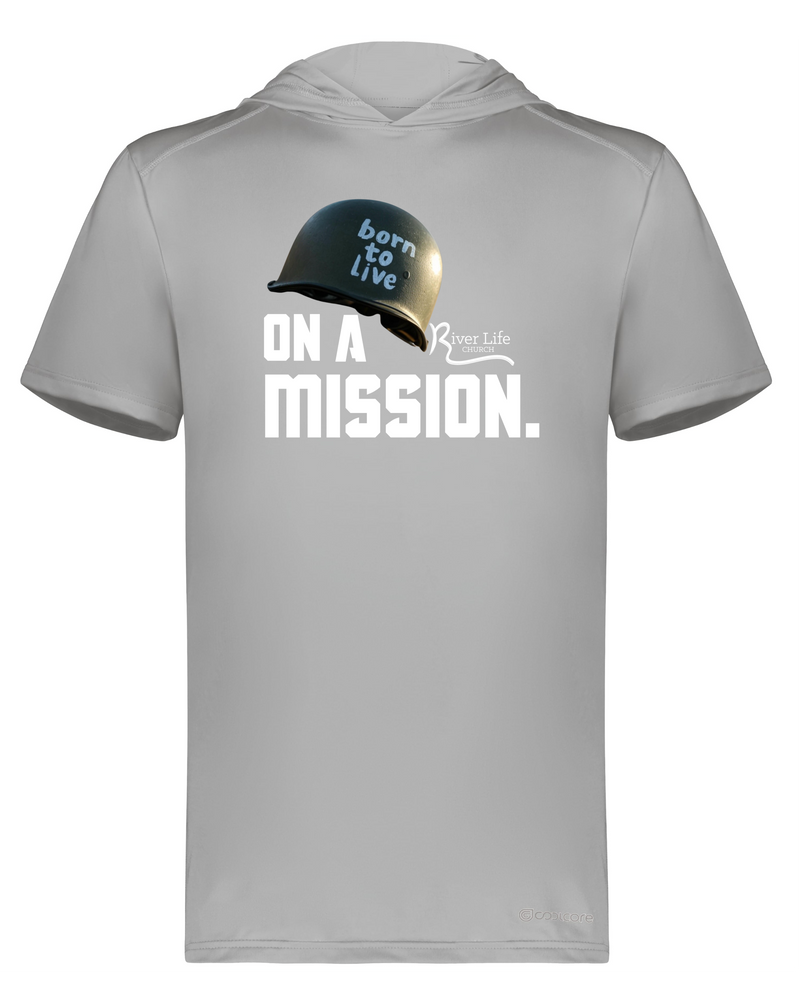 On A Mission Short Sleeve Hoodie 222142