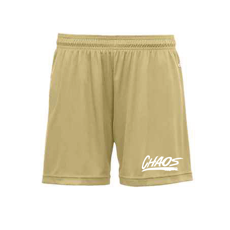 Ladies 5 Inch Polyester Shorts