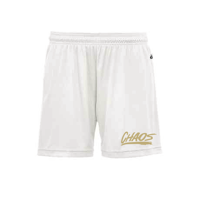 Ladies 5 Inch Polyester Shorts
