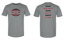 Pop Warner Never Give Up Tee 64000CVC
