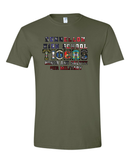 DHS Football Military Shirt 64000