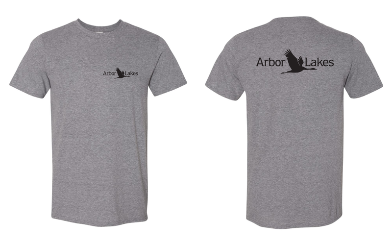 Arbor Lakes Swan T-Shirt Pocket and Full Back 6400/202