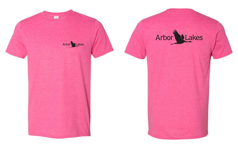 Arbor Lakes Swan T-Shirt Pocket and Full Back 6400/202