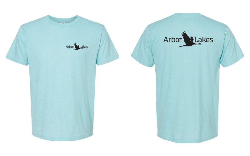 Arbor Lakes Swan T-Shirt Pocket and Full Back 6400/202