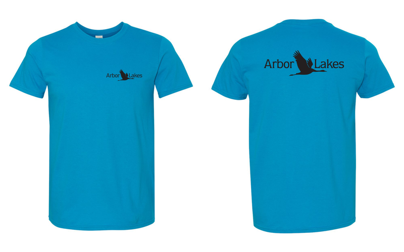 Arbor Lakes Swan T-Shirt Pocket and Full Back 6400/202