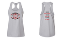 Pop Warner Never Give Up Ladies Tank Top 64220LCVC