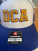 DCA Embroidered Hat White/Blue