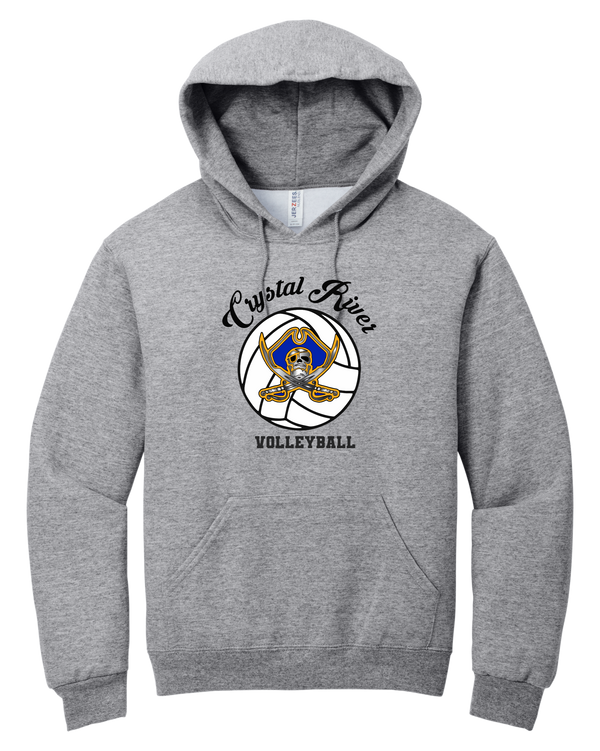 Crystal River High Volleyball Hoodie 996M