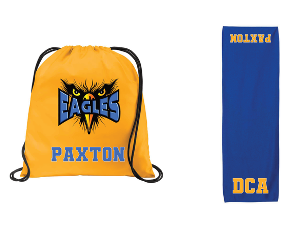 DCA Eagles Customizable Bag and Towel Combo