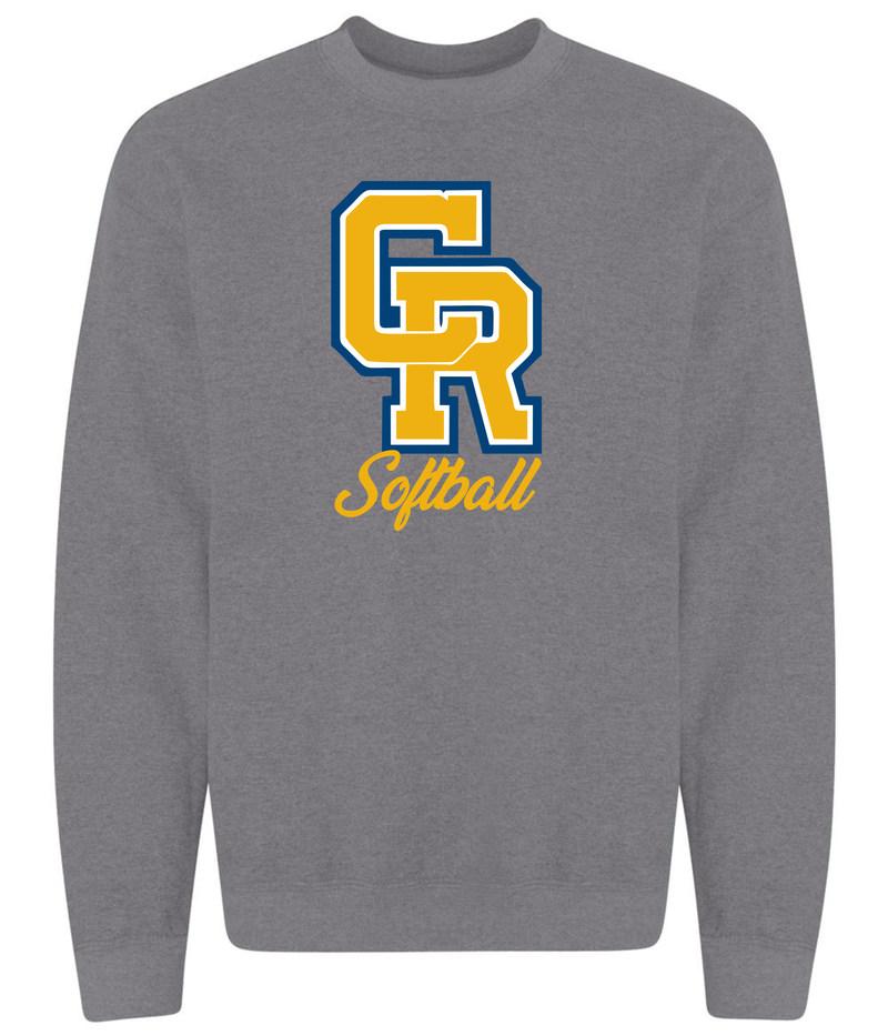 Crystal River High Softball CR Logo Long Sleeve