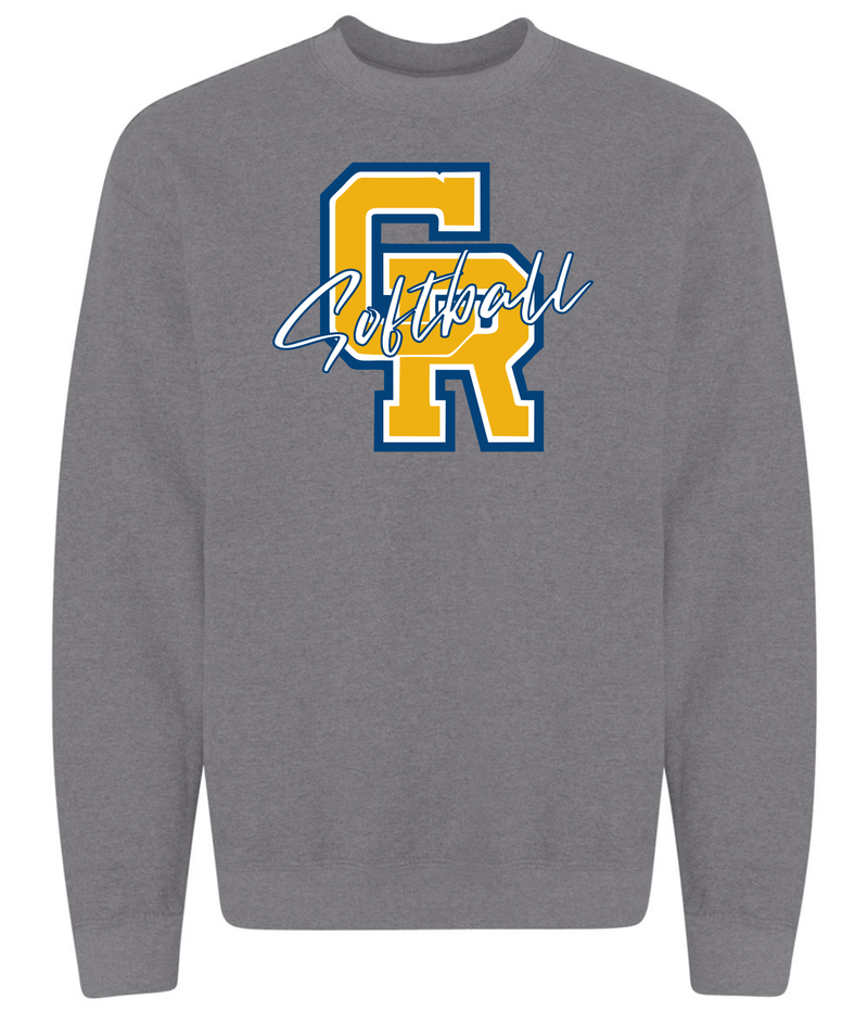 Crystal River High Softball CR Inside Long Sleeve