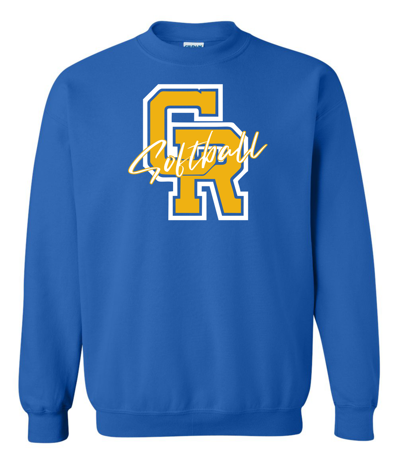 Crystal River High Softball CR Inside Long Sleeve