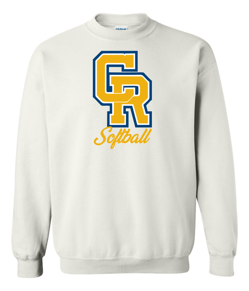 Crystal River High Softball CR Logo Long Sleeve