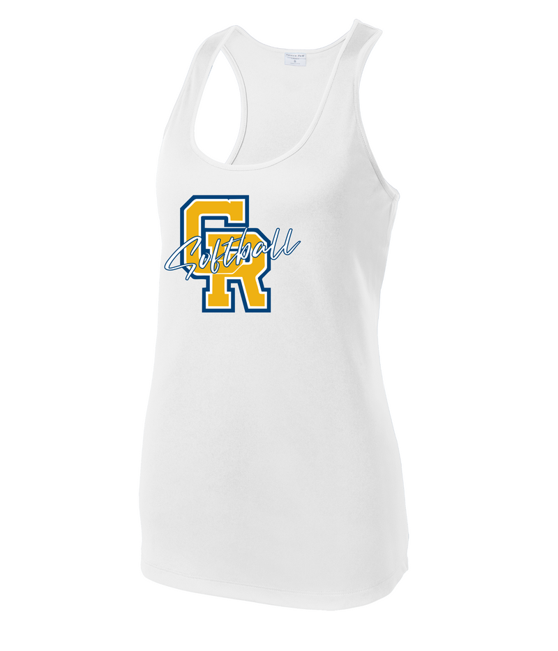 Crystal River High Softball CR Inside Tank-Top