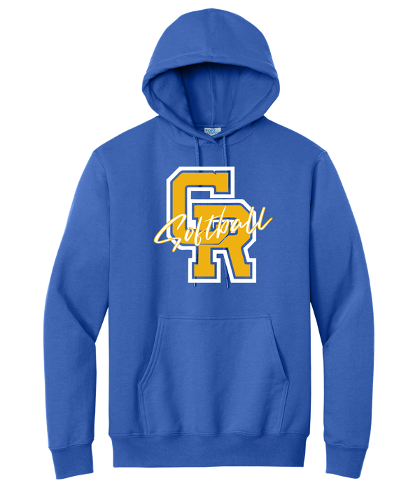 Crystal River High Softball CR Inside Hoodie