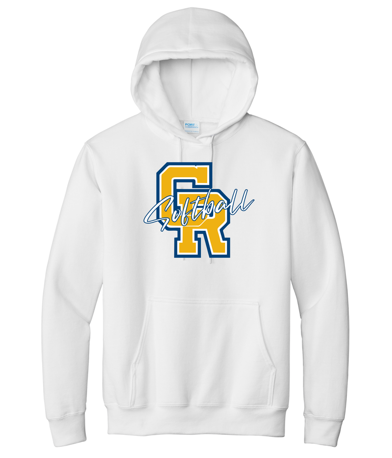 Crystal River High Softball CR Inside Hoodie