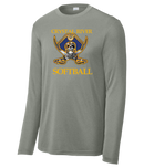 Crystal River High Softball Pirate Logo Long Sleeve ST350LS
