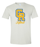 Crystal River High Softball CR Logo Shirts