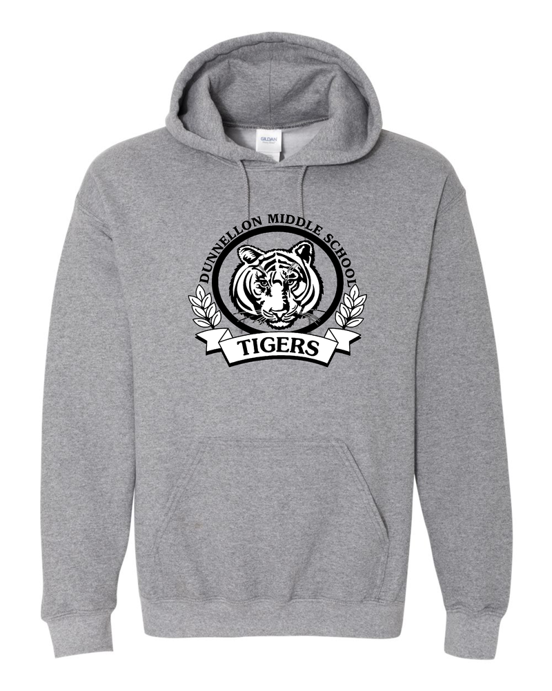 DMS Tigers Logo Hoodie 18500