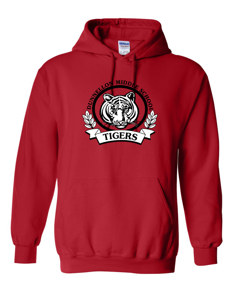 DMS Tigers Logo Hoodie 18500