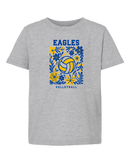 DCA Volleyball Flowers Classic Tultex235