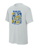 DCA Volleyball Flowers Dri-Fit YST350