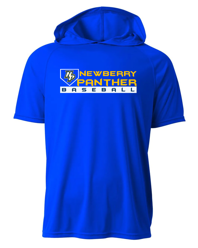 Newberry High Baseball Hooded Short Sleeve N3408