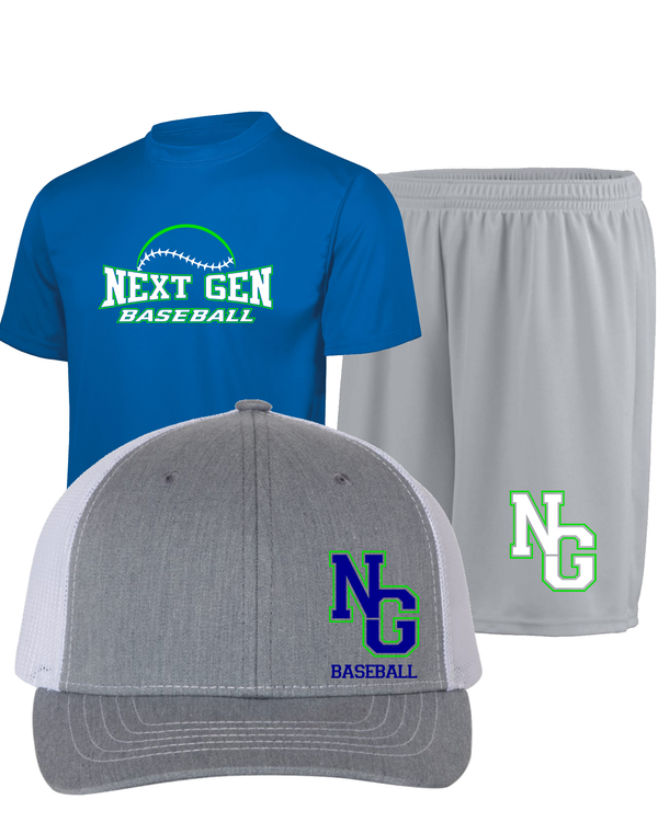 Next Gen Baseball Player Bundle with Printed Hat