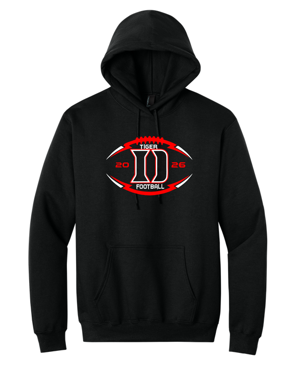 Pop Warner's Tigers D 2026 Hoodie PC90H