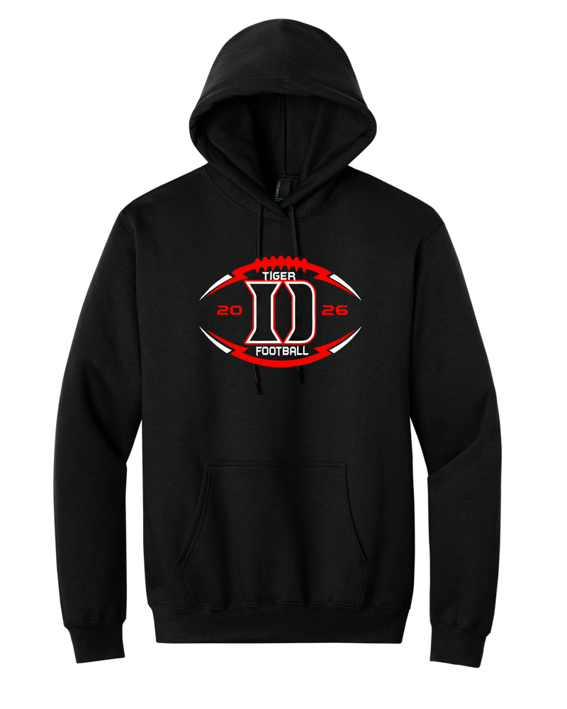 Pop Warner's Tigers D 2026 Hoodie PC90H