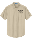 FBC Short Sleeve Dress Shirt S508