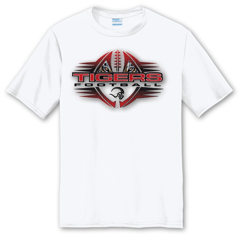 Pop Warner's Tiger Logo Shirts