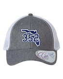 352 Elite Embroidered Ladies Trucker Hats
