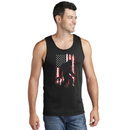 American Flag Bigfoot Tank Top