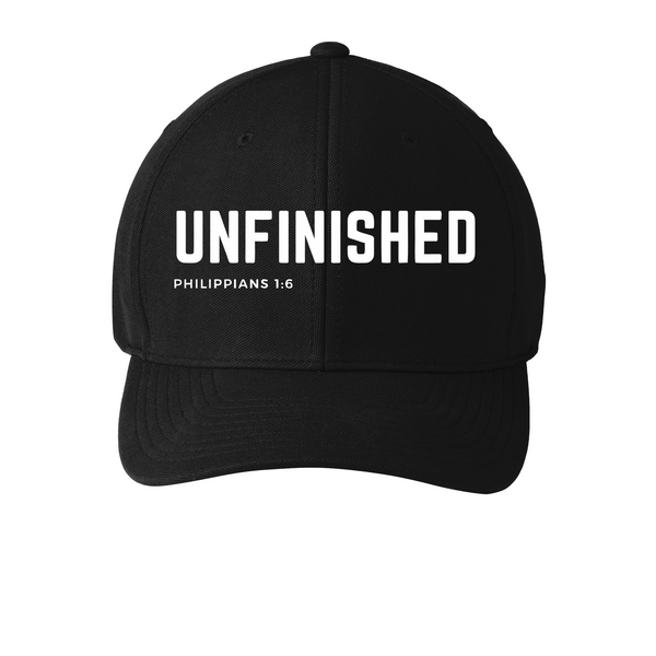 Unfinished Black Flex Fit Cap