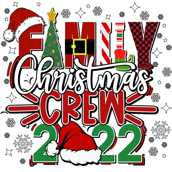 Family Christmas Crew Mystery Shirt