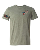 Vintage Veteran Patriotic Logo