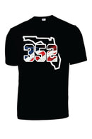 352 Elite American Flag in Numbers Dry-Fit