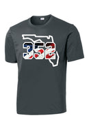 352 Elite American Flag in Numbers Dry-Fit